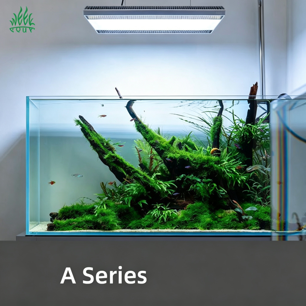 Planted Aquarium Aquascape - Week Aqua A430Pro LED Akvaryum Lambası