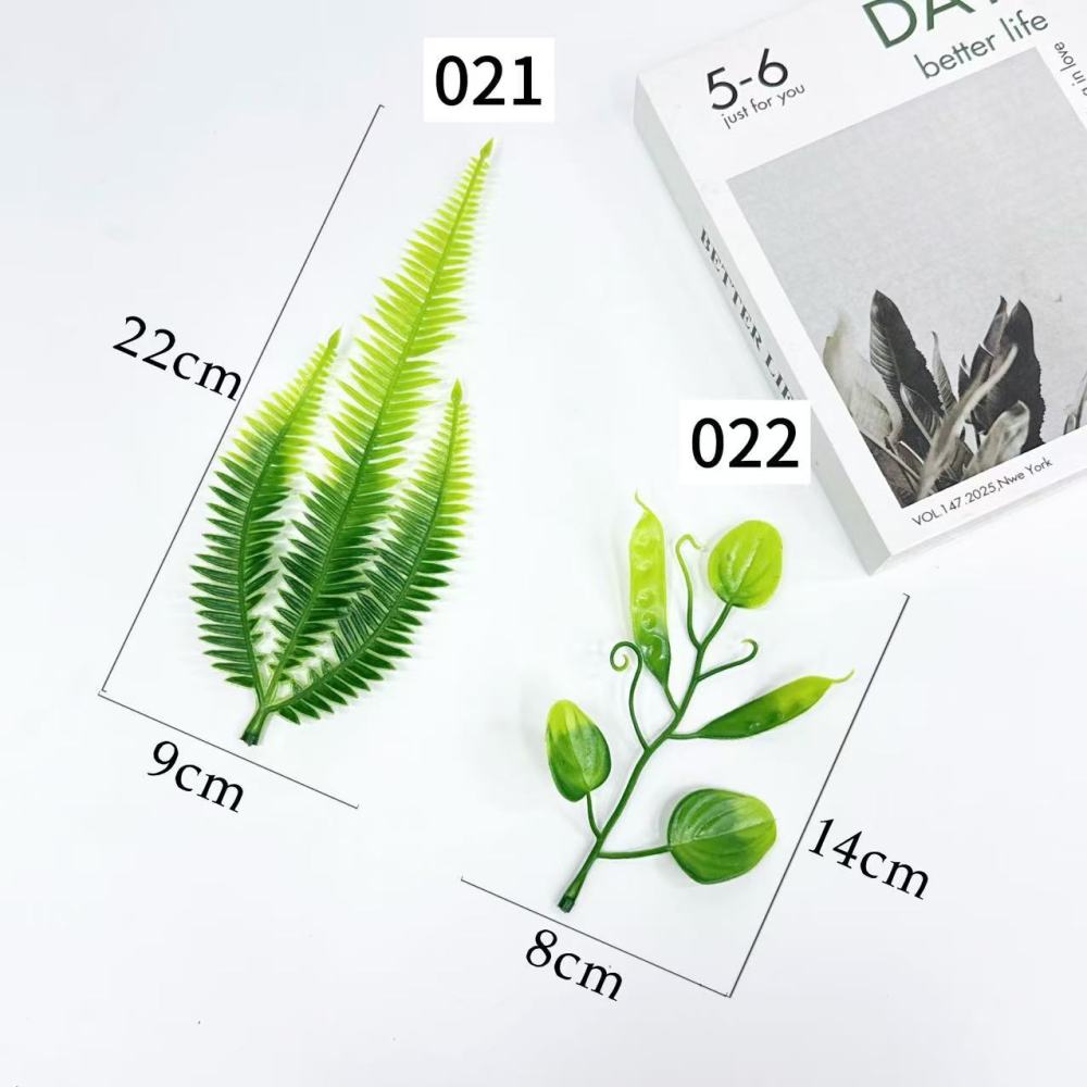 Aquarium Planted Wall - Plastik Yapay Yeşillik, Okaliptüs, Pers Çimi,