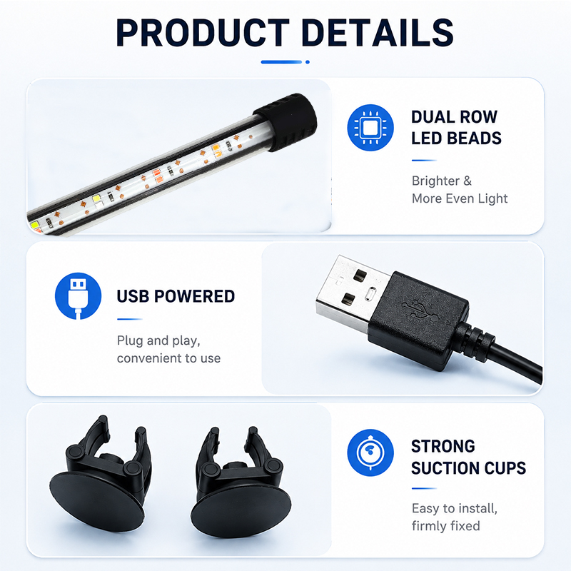 18-58 cm USB ile Çalışan, Tam  - Planted Aquarium Pendant Light incelemesi ve fiyatı