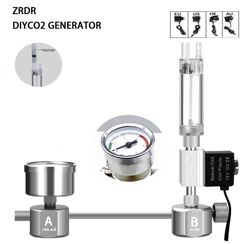 Akvaryum DIY CO2 Reaktör Jener - Planted Aquarium Kit incelemesi ve fiyatı