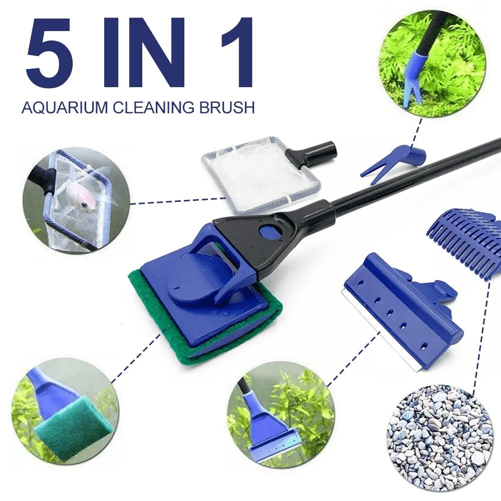 5in1 Akvaryum Temizleme Aracı  - Planted Aquarium With Gravel incelemesi ve fiyatı