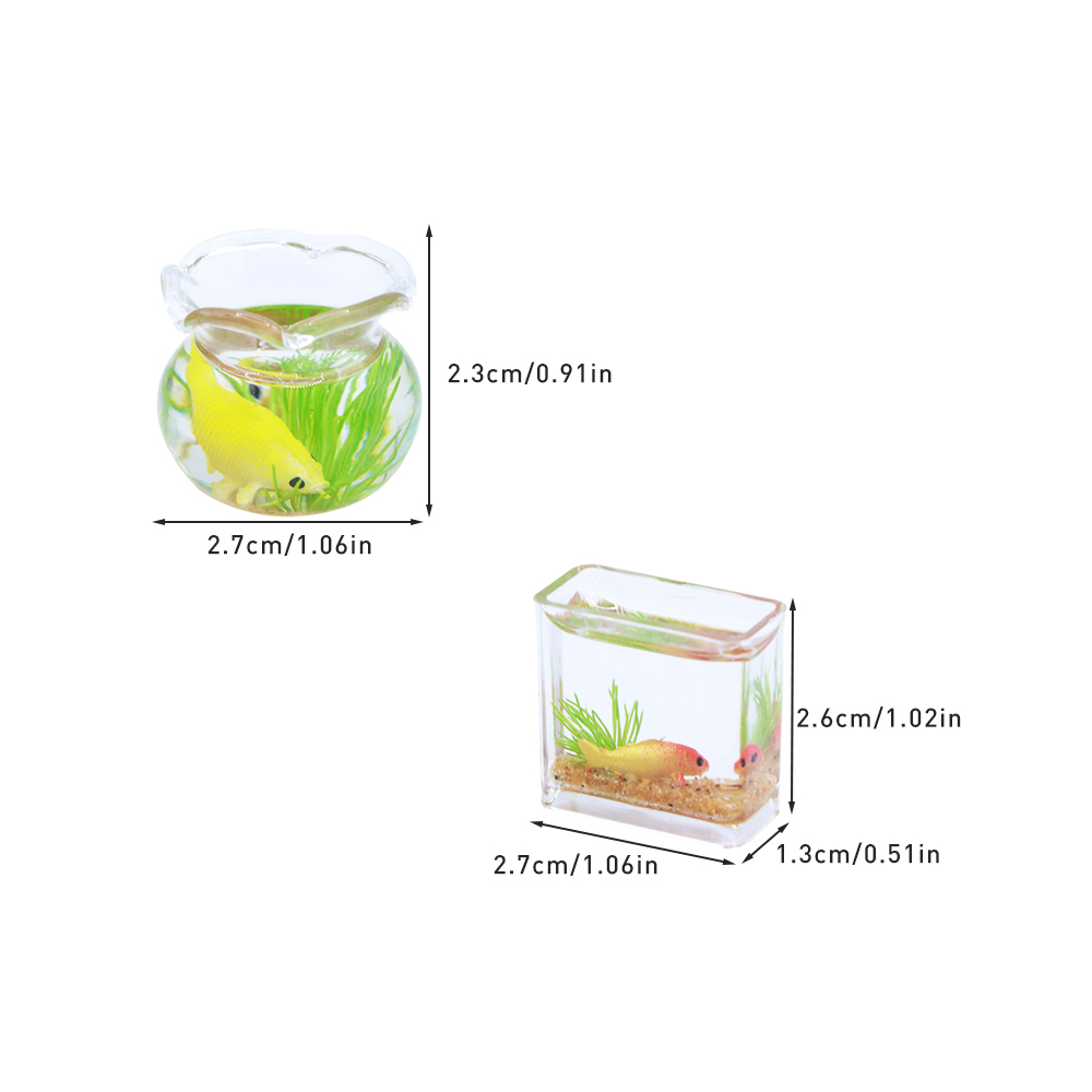 1 adet 1:12 Mini DollHouse sim - Planted Aquarium Photos incelemesi ve fiyatı