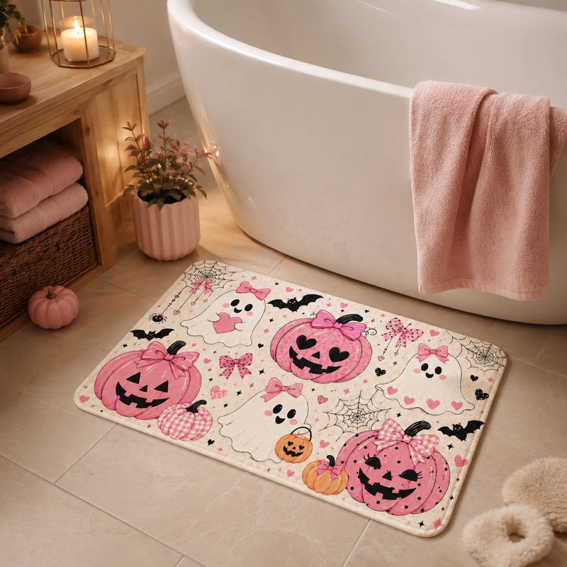 Pembe Cadılar Bayramı Banyo Pa - Aquarium Zombie incelemesi ve fiyatı